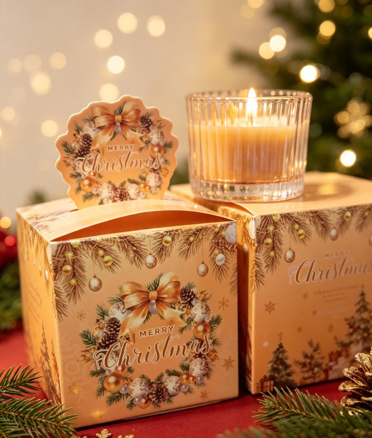 Christmas in a tealight