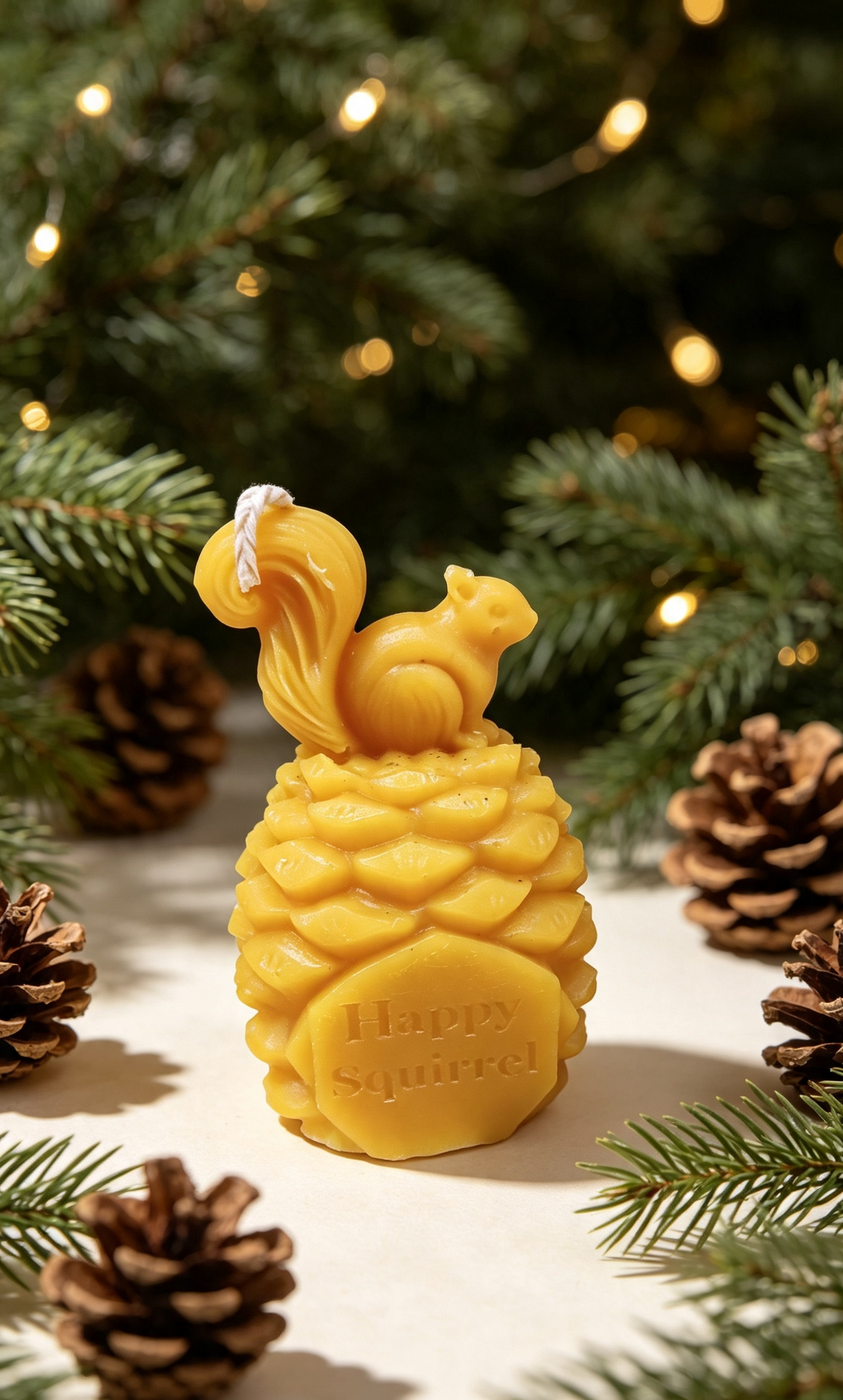 Squirrel 🐿️ with pine