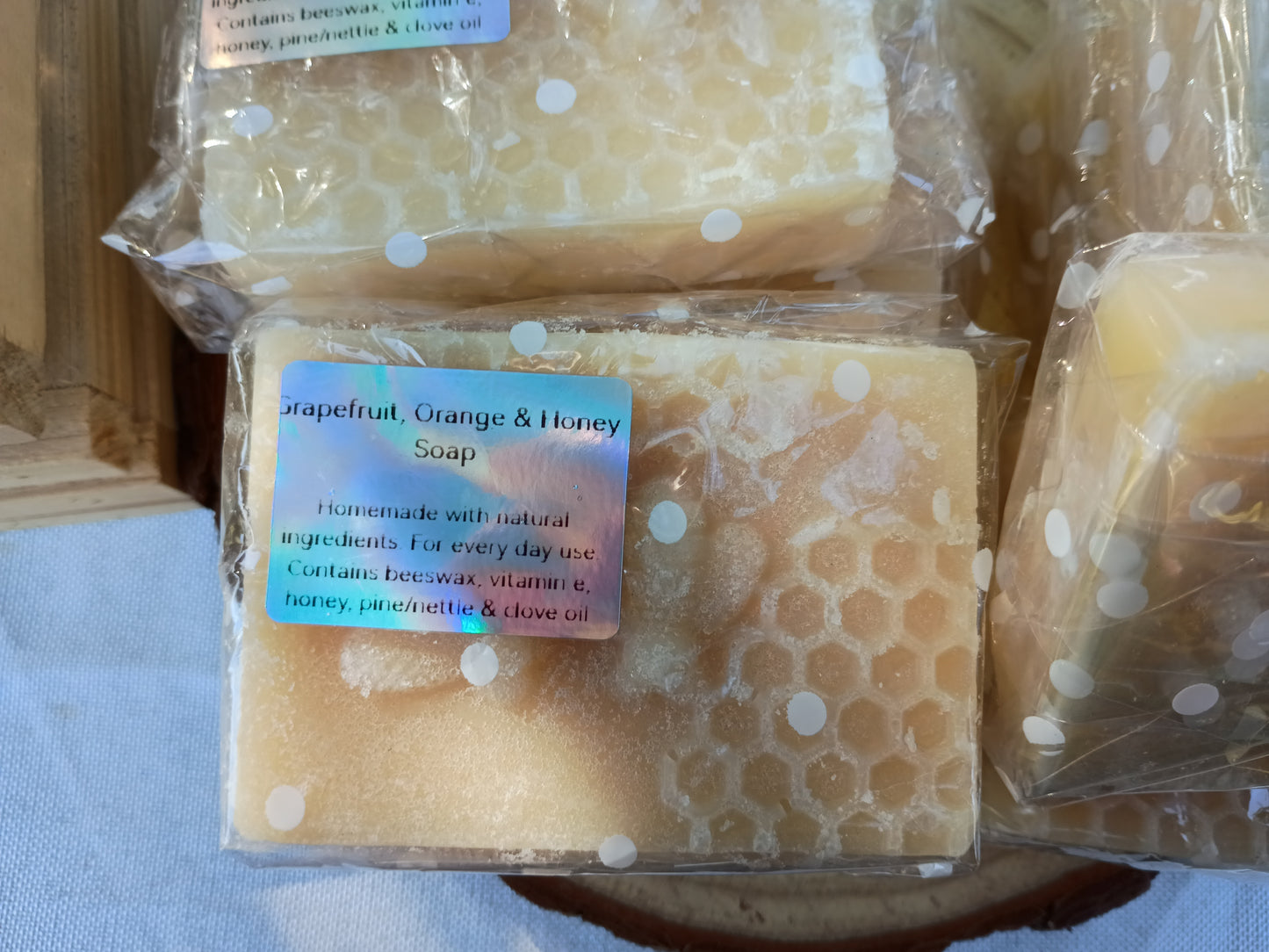 Grapefruit, Nettle & Pine Oils (naturally sourced) Soap