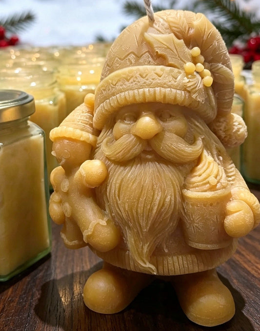 Extra large Santa candle