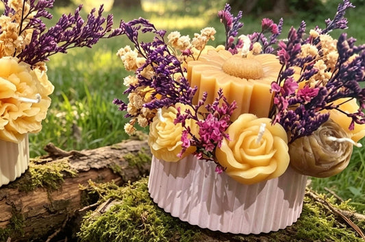Beeswax Candles Bouquet