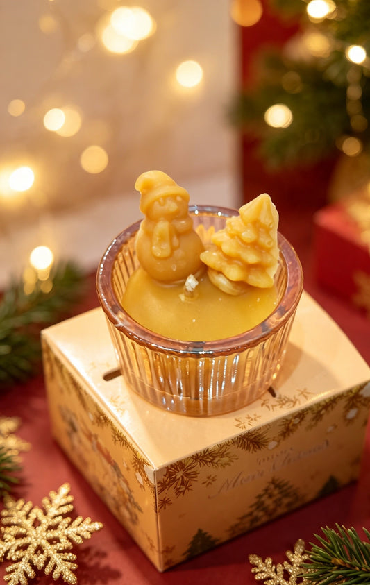 Christmas in a tealight